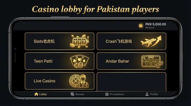 Lobby view of 777cx for Pakistan users - 4